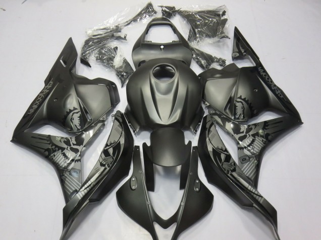 09-12 Matte Grey CBR600RR Fairings
