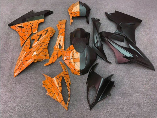 09-14 Alien Blue and White S1000RR Fairings