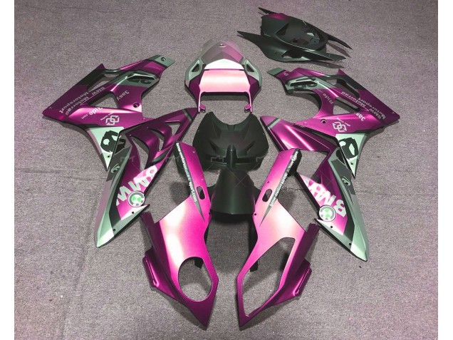 09-14 Alien Blue and White S1000RR Fairings