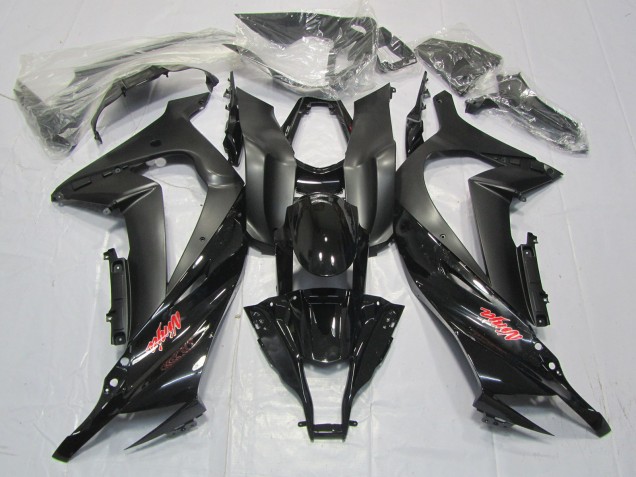 11-15 Black Matte Gloss ZX10R Fairings