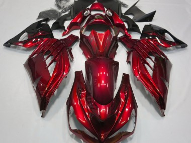12-21 Fire Red Gloss ZX14R Fairings