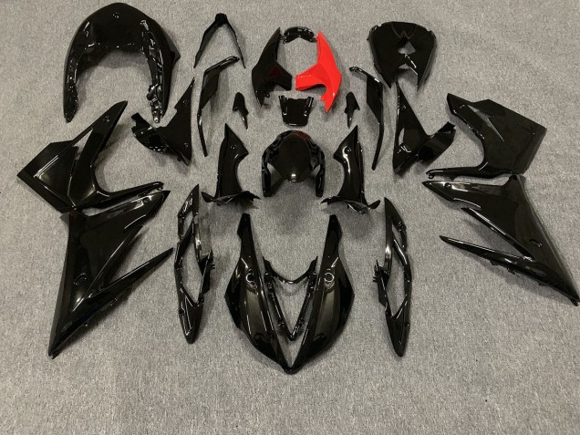 13-16 Gloss Black Daytona 675 Fairings