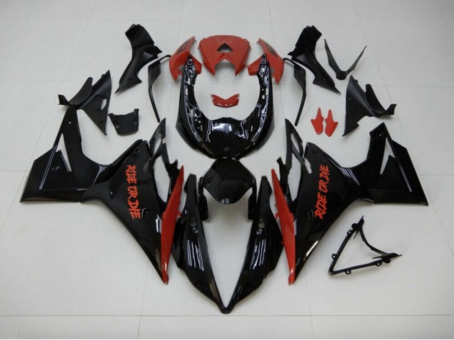 13-16 Gloss Black Style Daytona 675 Fairings