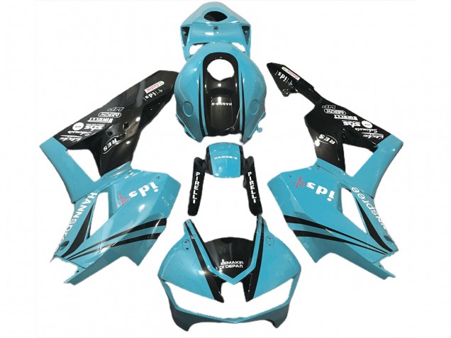 13-23 Light Blue & Logos CBR600RR Fairings