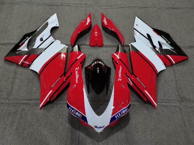 15-17 Red OEM Style Ducati 959 1299 Fairings