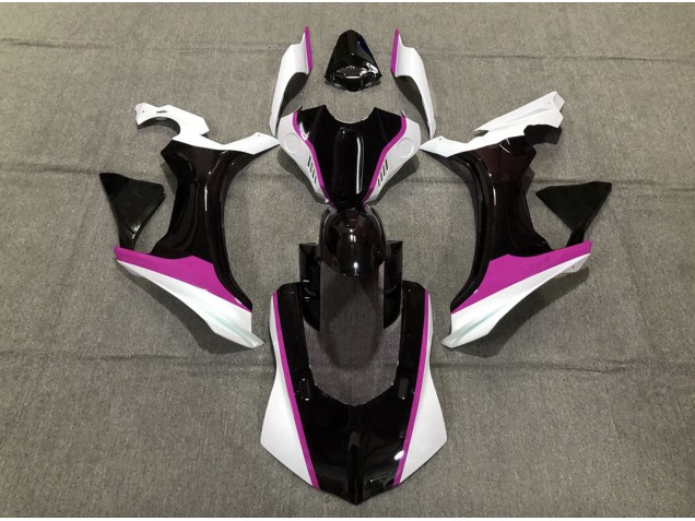 15-19 Pink Black and White R1 Fairings