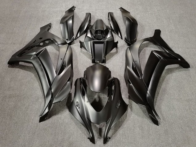 16-19 Matte Black ZX10R Fairings