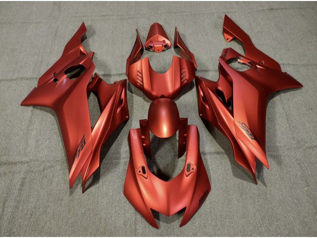 17-21 Matte Red R6 Fairings