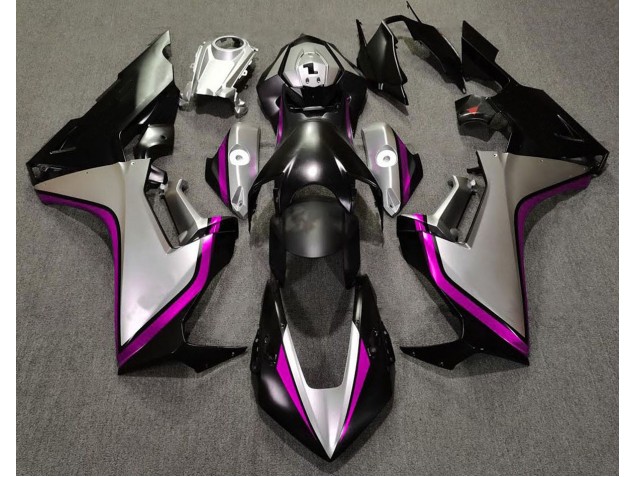 17-23 Silver and Black & Pink CBR1000RR Fairings