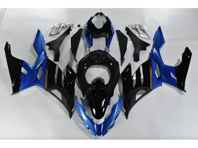18-23 Blue and Black Ninja 400 Fairings