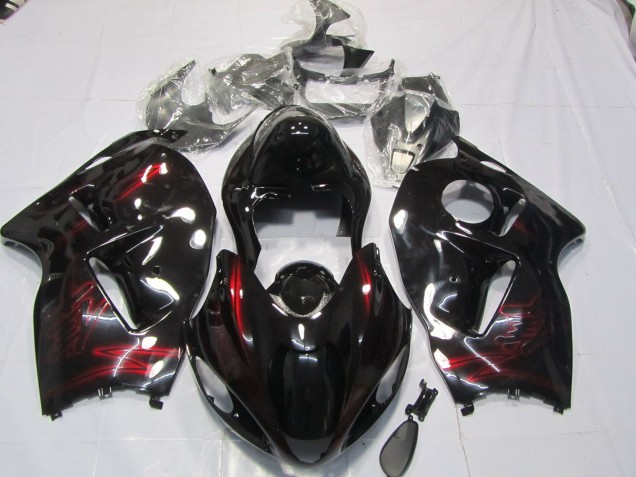 97-07 Red Deep Gloss GSXR 1300 Hayabusa Fairings