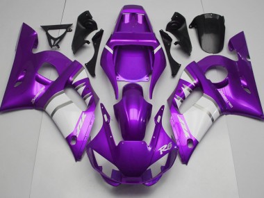 98-02 Purple & White R6 Fairings