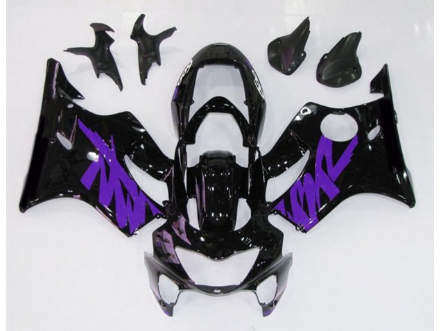 99-00 Gloss Black & Purple CBR600 F4 Fairings
