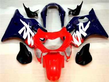 99-00 Gloss Red and Blue CBR600 F4 Fairings