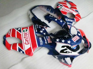 99-00 Red Castrol CBR600 F4 Fairings